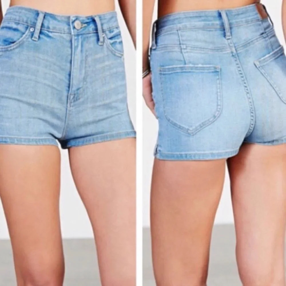 BDG Super High Rise Spade Pin Up Denim Shorts - Size 26